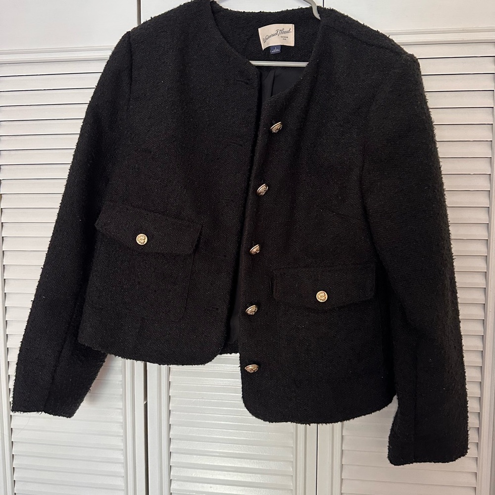 Women's Black Tweed Jacket